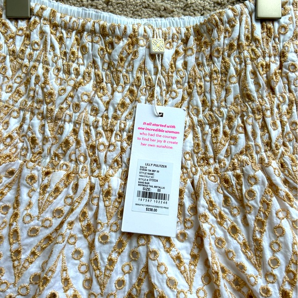 Lilly Pulitzer Yara Eyelet Set (NWT, size 00) - Picture 4 of 4